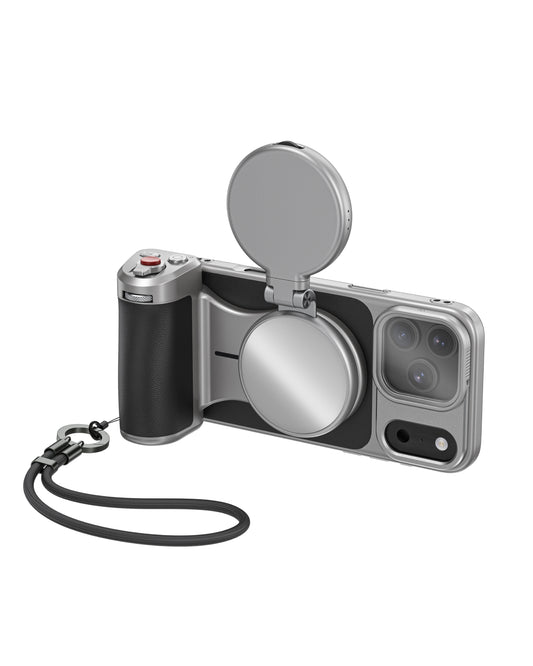 Telesin Master Grip V2 voor iPhone 17 Pro Max - Creator Combo met lamp en filter - GoPro-accessoires