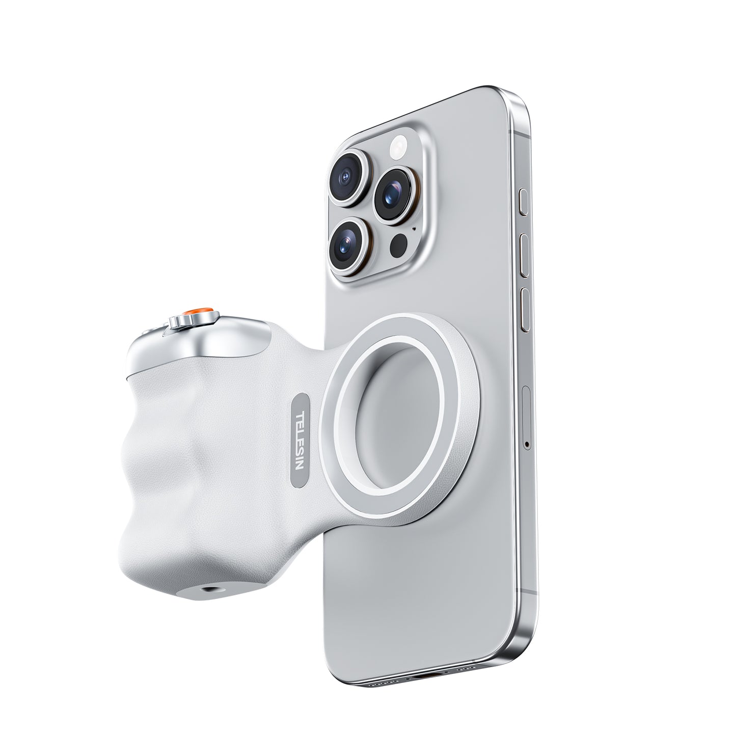 Telesin Fun Shot Magnetischer Griff 2 - Weiß