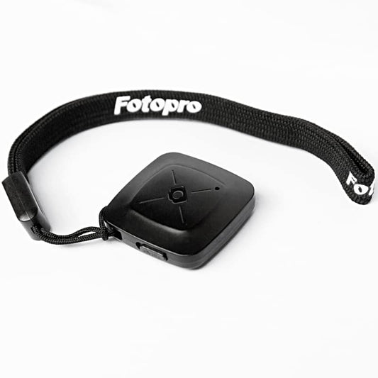 Fotopro Bluetooth remote shutter afstandsbediening voor smartphone camera BT-4 - zwart - Bluetooth remotes