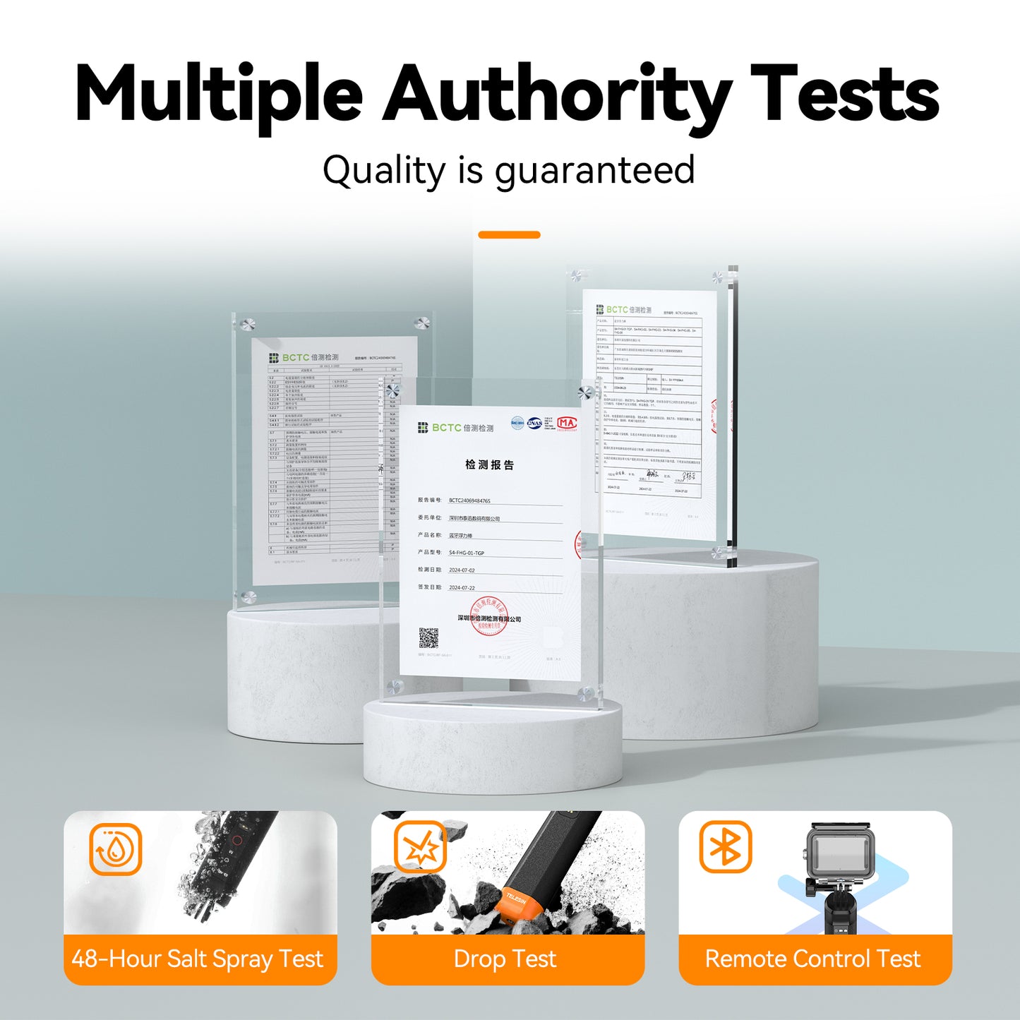 Telesin Onderwater Bobber met Remote voor GoPro - GoPro Onderwater-accessoires