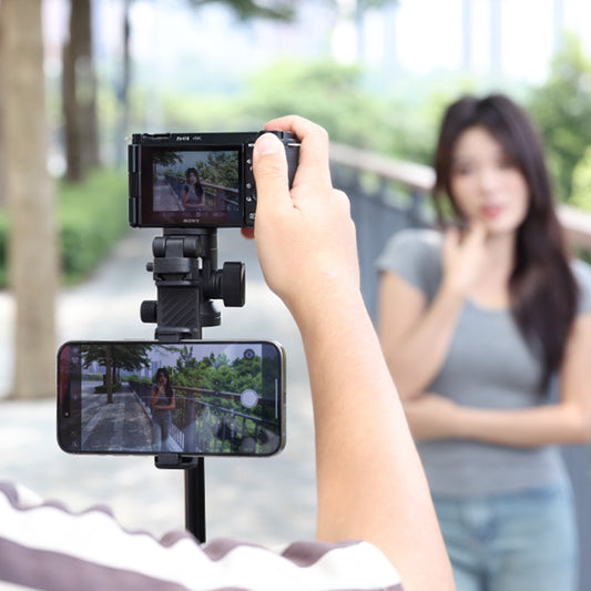 Ulanzi MT-78 Multi-functioneel statief voor smartphone en camera - 185cm - Vaste statieven