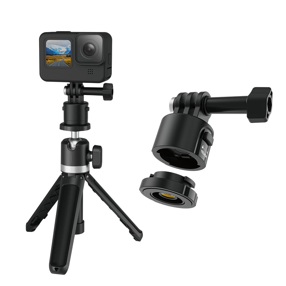 Telesin Magnetische Quick Release Adapter Set voor actioncam - GoPro Mounts
