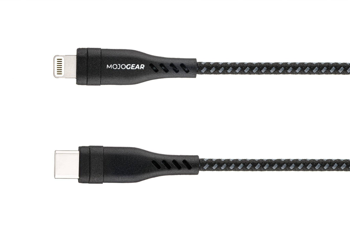 MOJOGEAR Apple Lightning naar USB-C kabel Extra Sterk - 150 cm - Telefoonkabels
