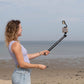 Ulanzi ST-30 Telefoonhouder voor statief met selfie/vlog spiegel - Metaal - Telefoonhouders