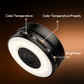 Ulanzi LM23 Smartphone Ring Light V2 met Magsafe - Zwart - Videoverlichting