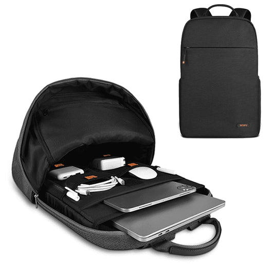WiWu Pilot - Rugzak voor laptop en accessoires - Zwart - Rugzakken
