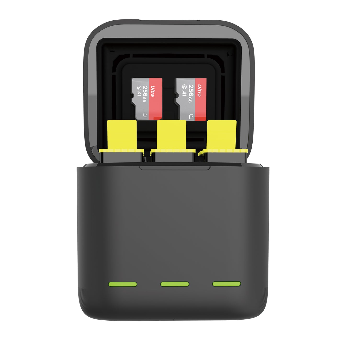 Telesin Oplaadbox met 3 batterijen voor GoPro 9/ 10 / 11 / 12 - GoPro Accu's en opladers