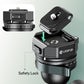 Ulanzi GlideGo JJ05 Photo Tripod met kantelbare arm - Carbon - Grote statieven