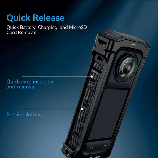 Telesin Metalen cage voor Insta360 X4 - GoPro Cases & behuizingen