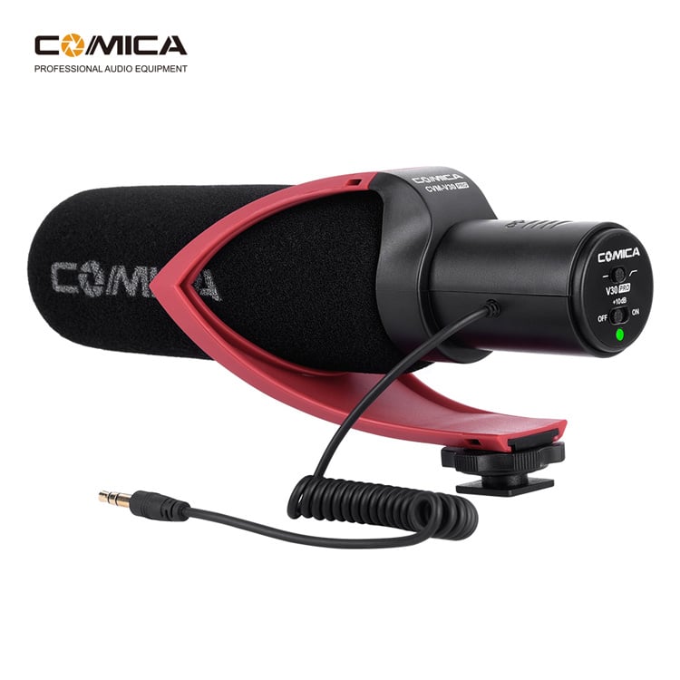Comica CVM-V30 PRO richtmicrofoon voor camera - Richtmicrofoons