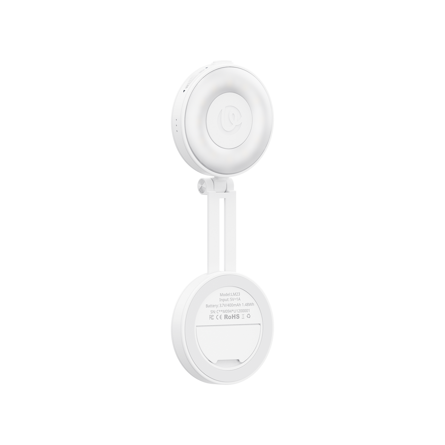 Ulanzi LM23 Smartphone Ring Light V2 met Magsafe - Wit - Videoverlichting