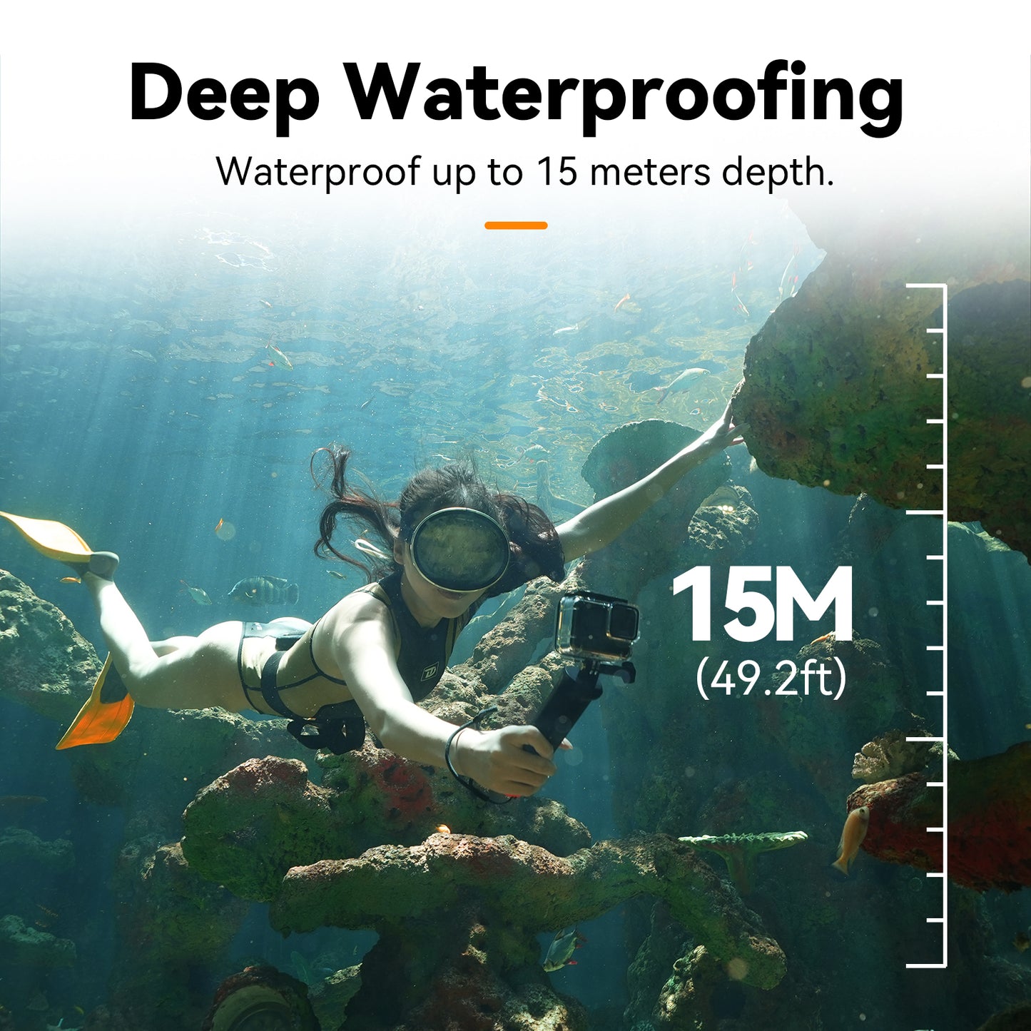 Telesin Unterwasser-Bobber mit Fernbedienung für GoPro