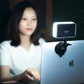 VIJIM VL120 krachtige LED-lamp voor videobellen KIT - met zuignap voor laptop / computer / monitor - Cameralampen