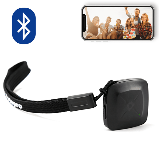 Fotopro Bluetooth remote shutter afstandsbediening voor smartphone camera BT-4 - zwart - Bluetooth remotes