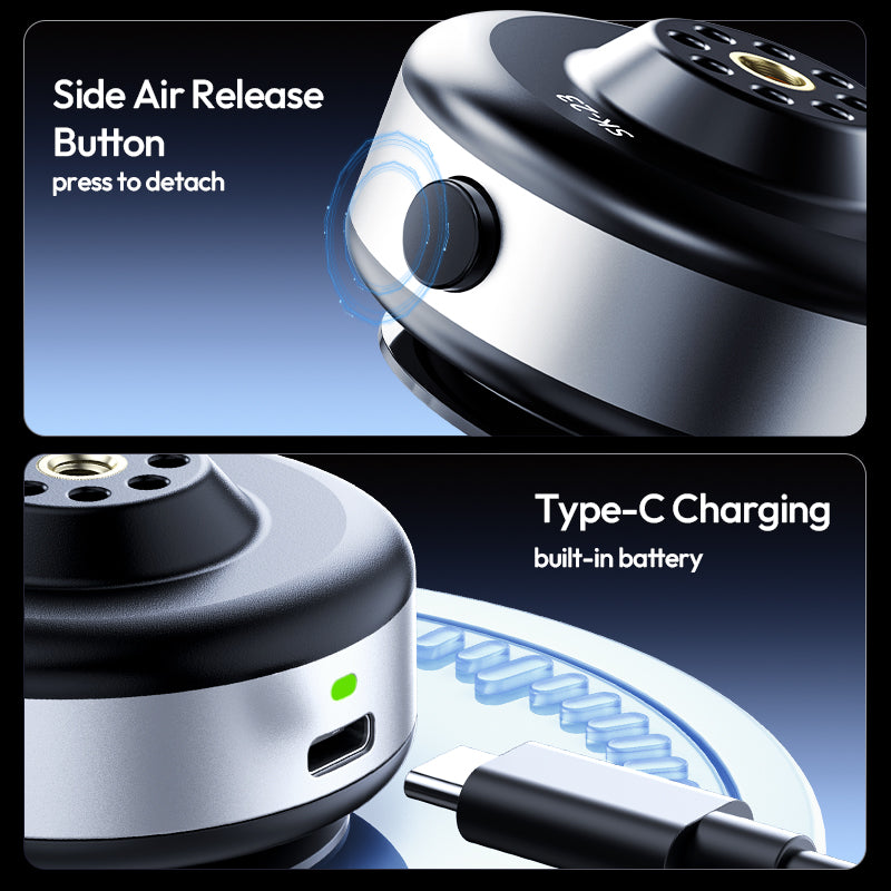 Ulanzi SK-23 Elektrischer Saugfuß mit 1/4"-Schraube