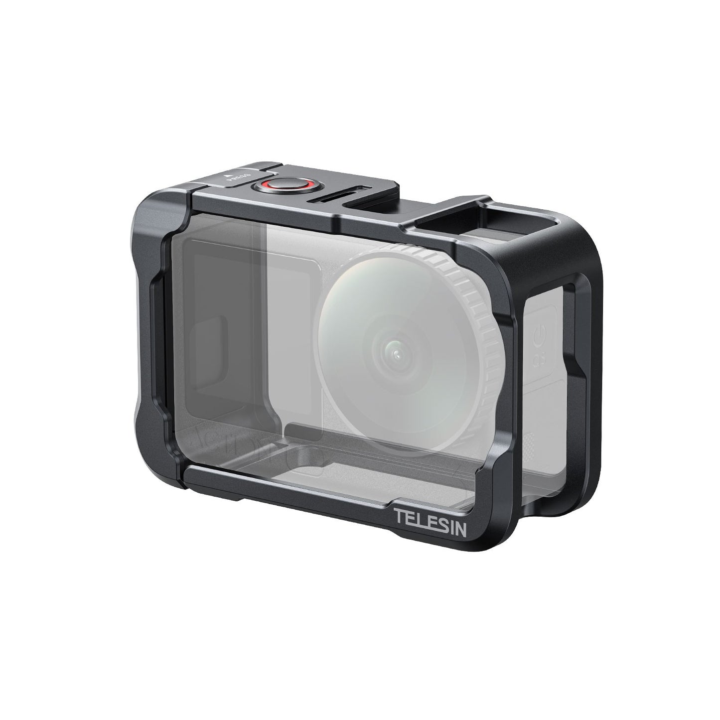 Telesin Metallkäfig für DJI Osmo Action 6 – Grau