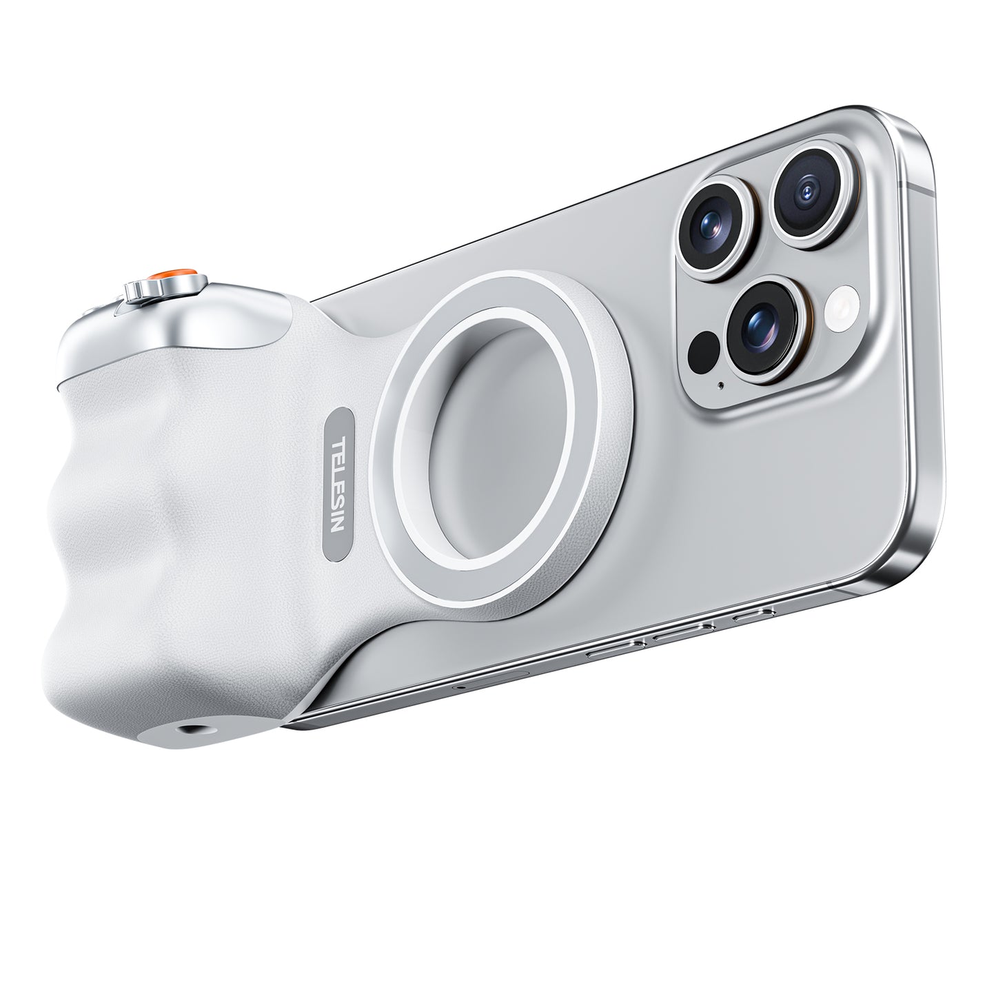 Telesin Fun Shot Magnetischer Griff 2 - Weiß