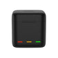 Telesin Oplaadbox met 3 batterijen voor GoPro 9/ 10 / 11 / 12 - GoPro Accu's en opladers