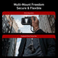 Telesin Street Photography Grip + Cage voor DJI Osmo Action 3/4/5 - GoPro Cases & behuizingen