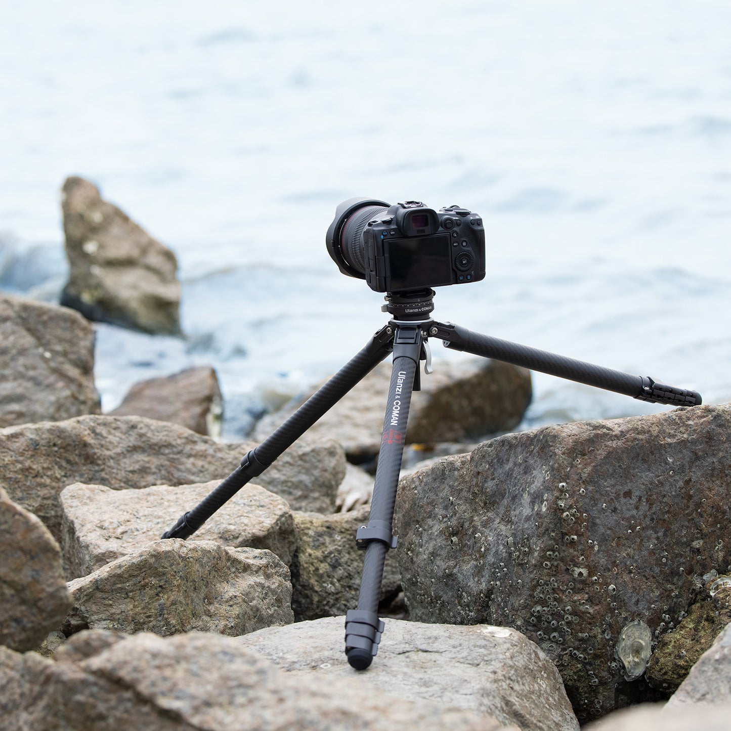 Ulanzi x Coman Zero Y Carbon lichtgewicht Travel Statief - Grote statieven