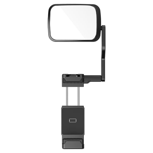Ulanzi ST-30 Telefoonhouder voor statief met selfie/vlog spiegel - Metaal - Telefoonhouders