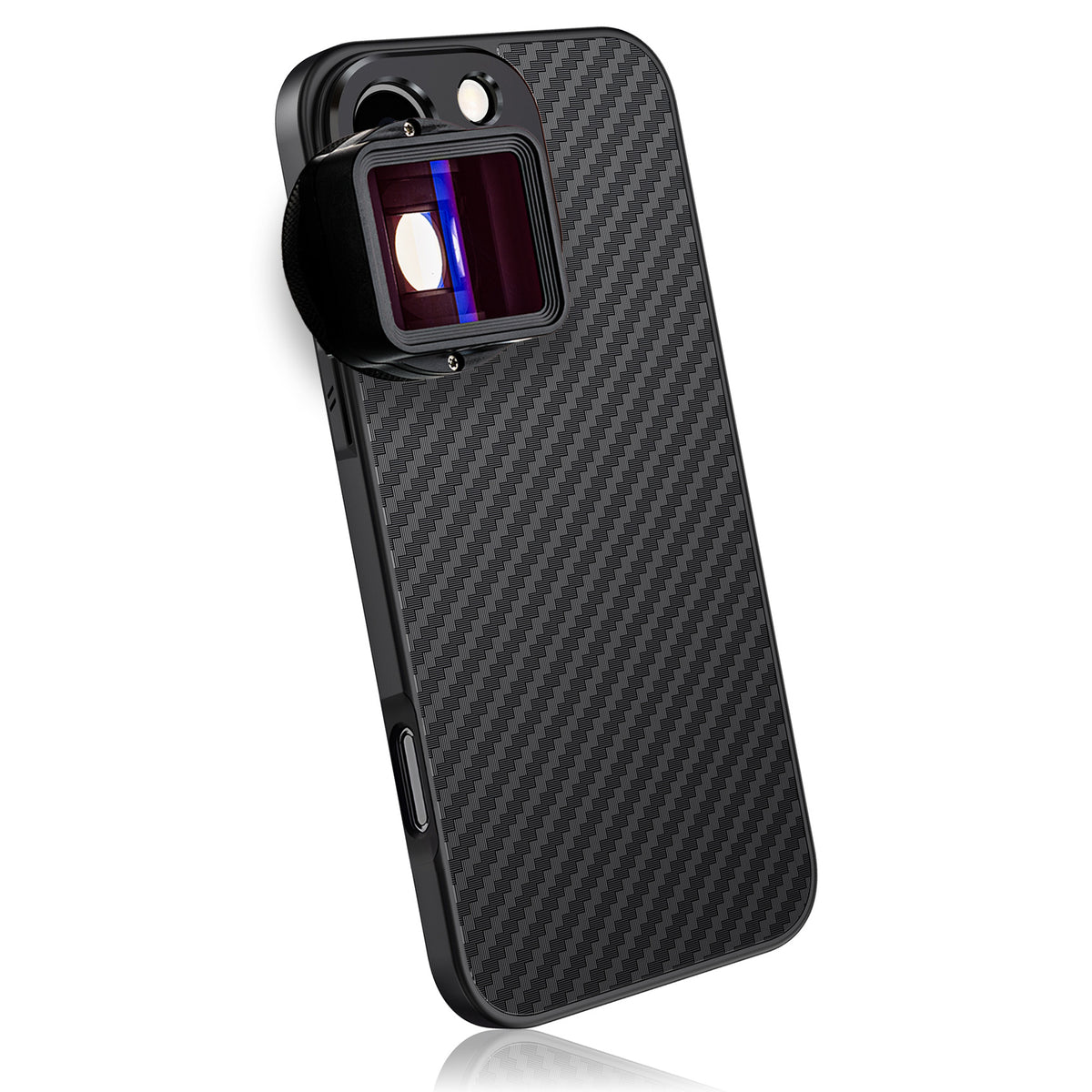 MOJOGEAR 17mm lens case voor iPhone 16 Pro Max - Carbon - Overige producten