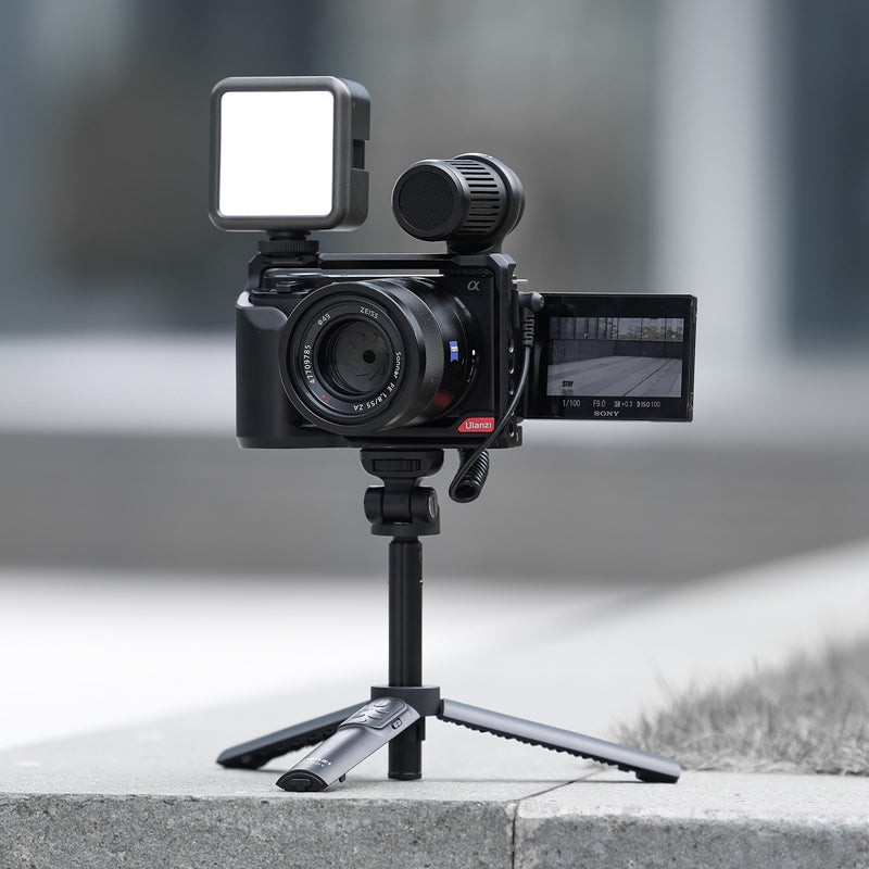 Ulanzi RMT-01 selfie stick statief met remote voor camera/smartphone - Selfiesticks