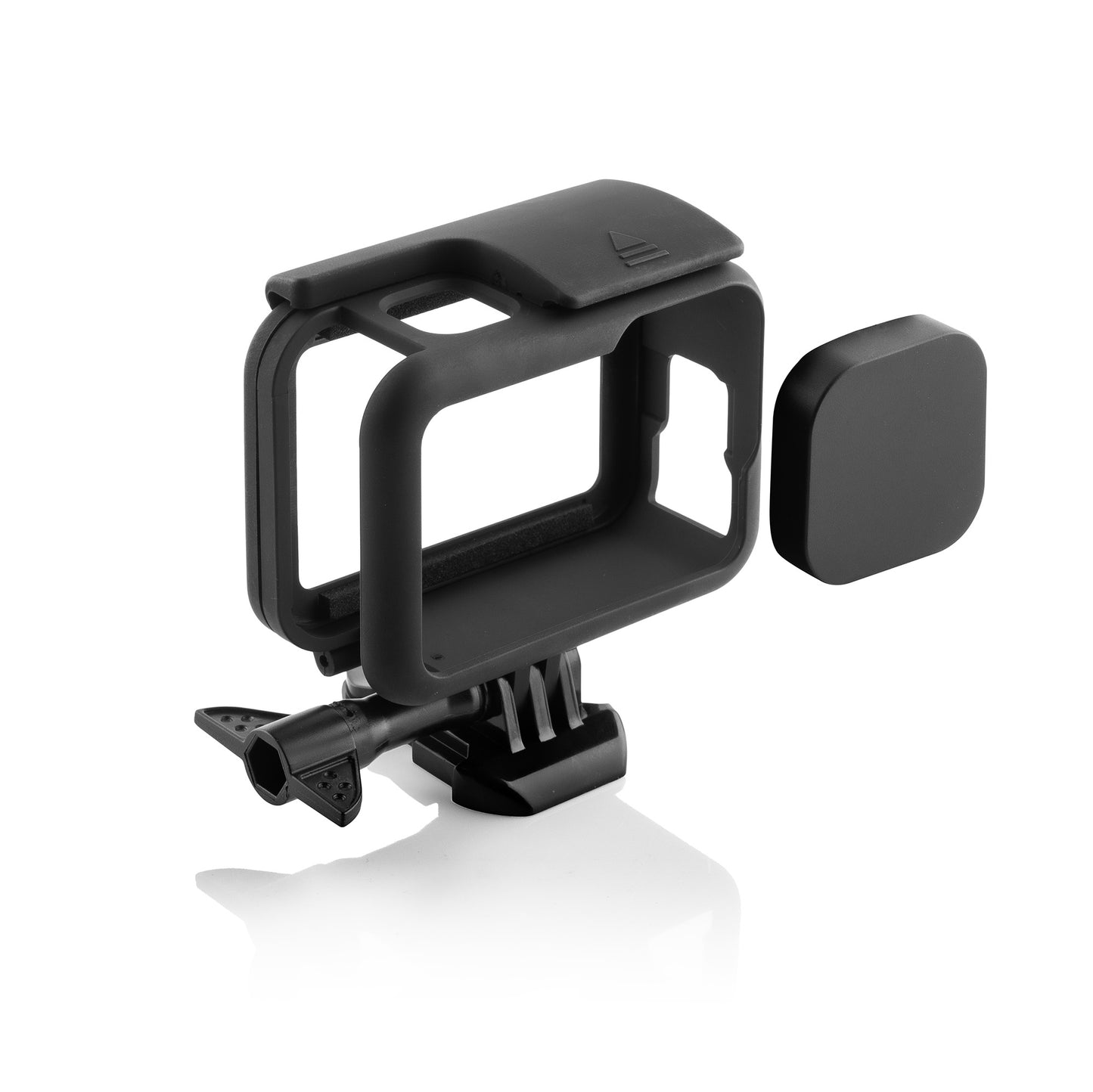 MOJOGEAR Schutzrahmen Kunststoff für GoPro 13 mit Objektivdeckel