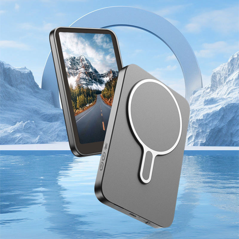 MOJOGEAR VS2 Selfie Vlog Monitor voor iPhone en Android - Grijs - Overige producten