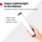 Ulanzi VL110 RGB Video Tube Light - Desktoplampen