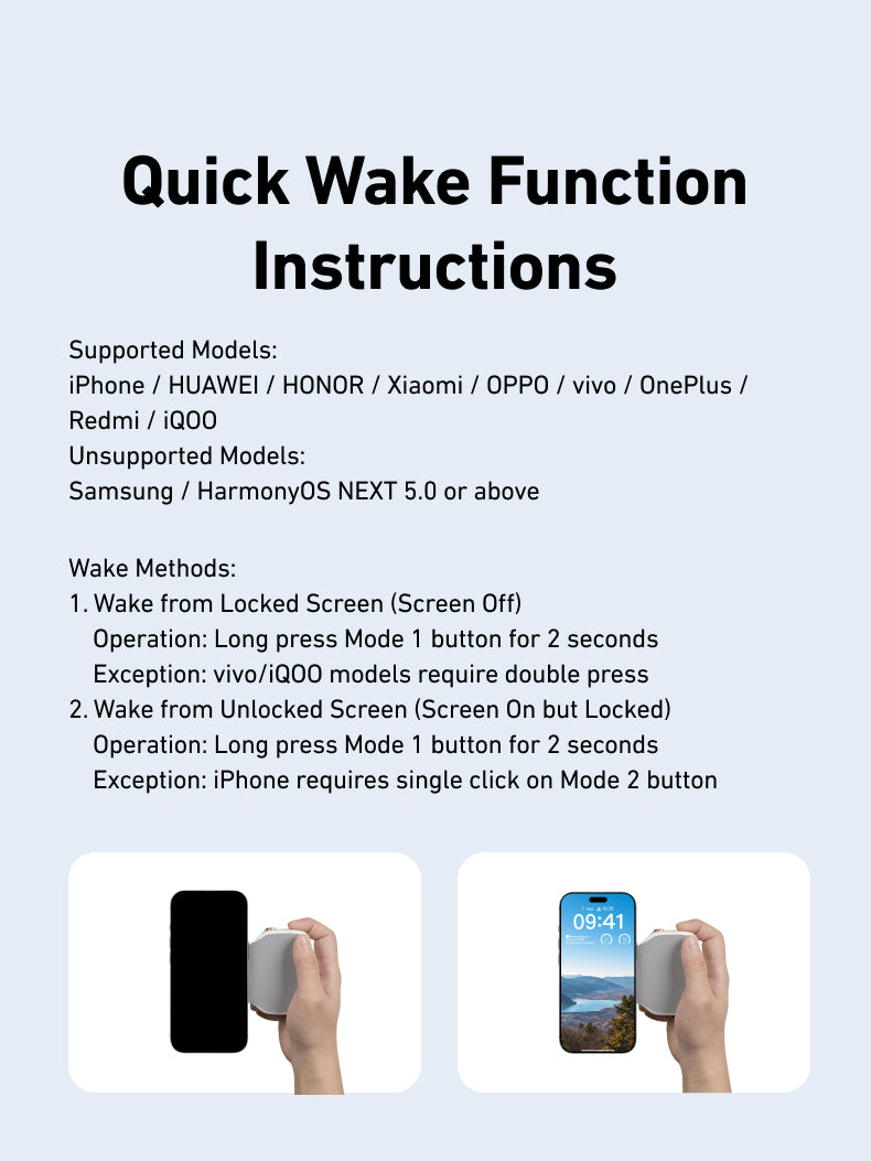 Telesin Fun Shot Magnetischer Griff 2 - Weiß