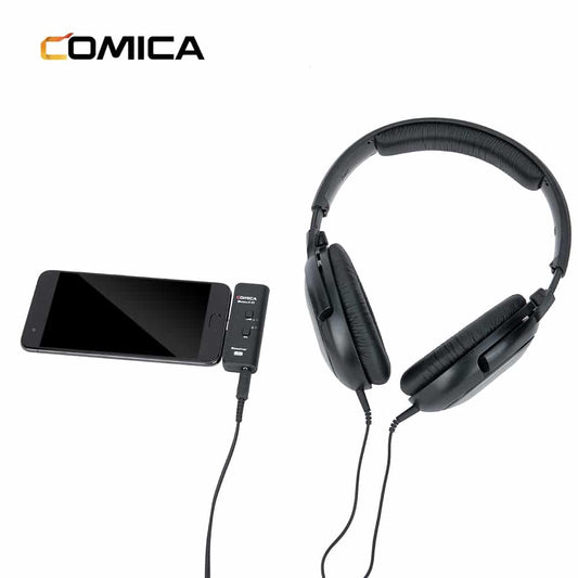 Comica BoomX-D UC2 draadloze microfoon-set met 2 zenders en USB-C-ontvanger - Obsolete