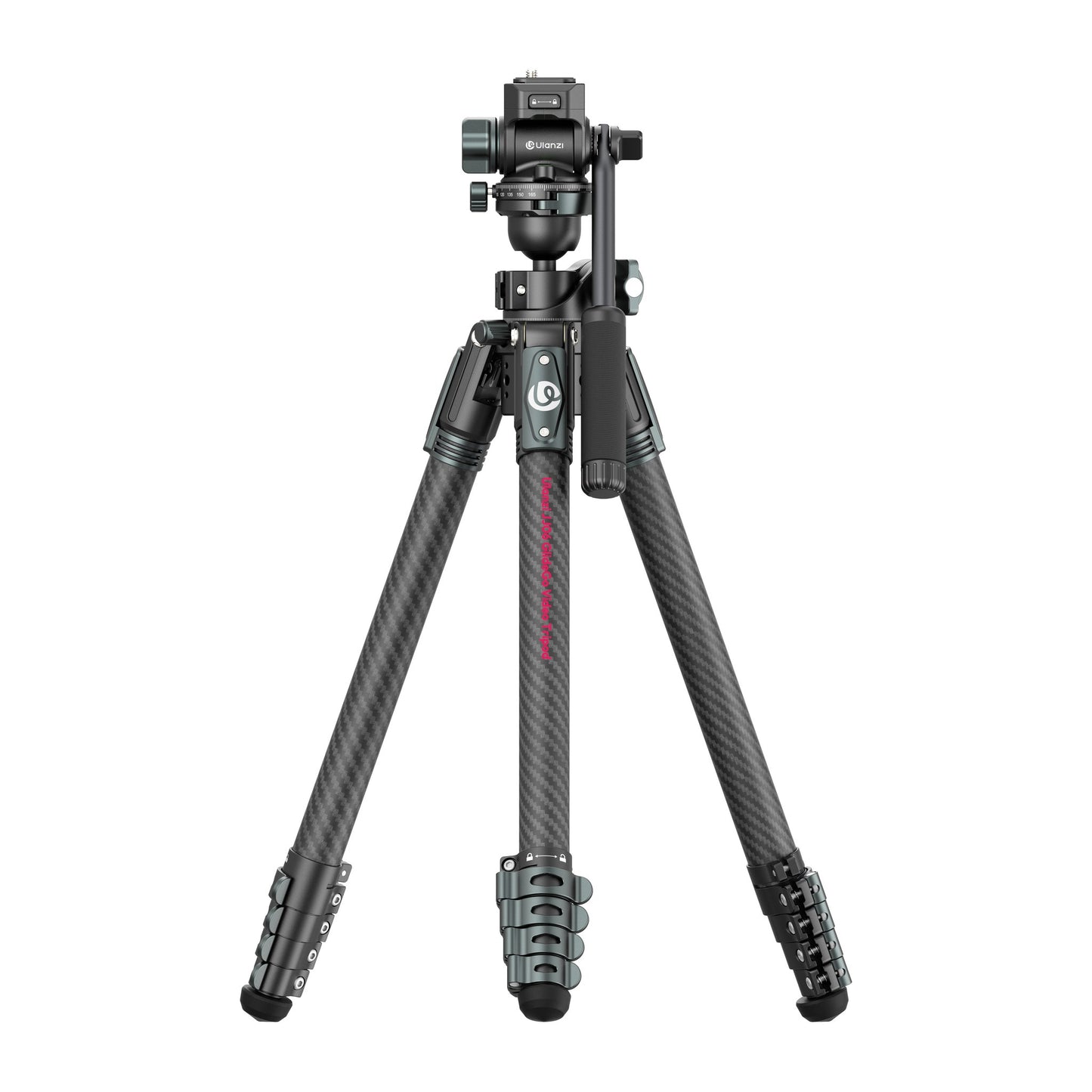 Ulanzi GlideGo JJ06 Video Tripod Carbon - Schwarz