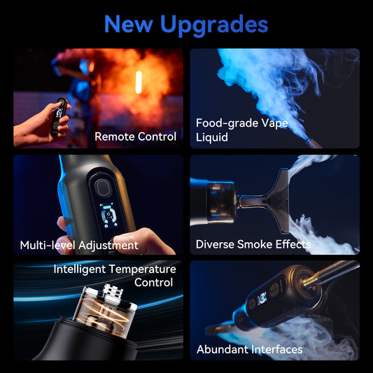 Telesin C40 Droogijs- & Rookmachine - Overige producten