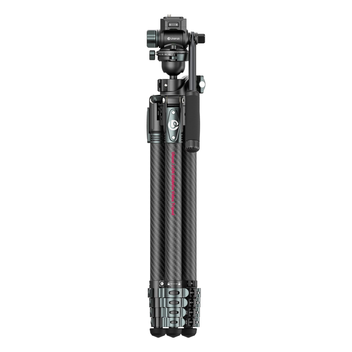 Ulanzi GlideGo JJ06 Video Tripod Carbon - Schwarz