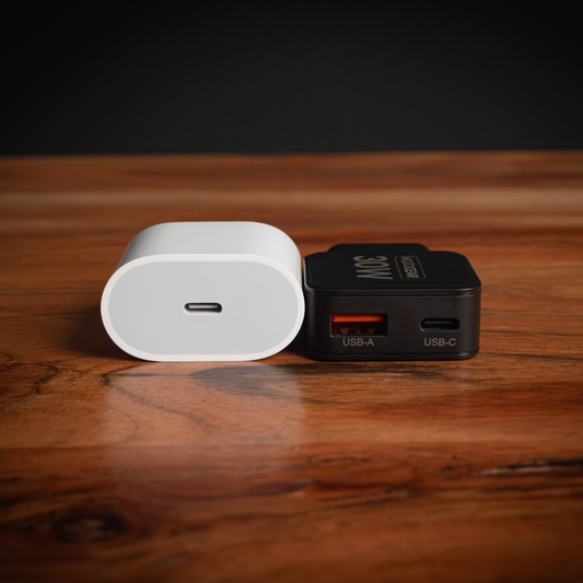 MOJOGEAR CHARGE+ Mini 30W USB-C Oplader met 2 poorten USB/USB-C - Opladers