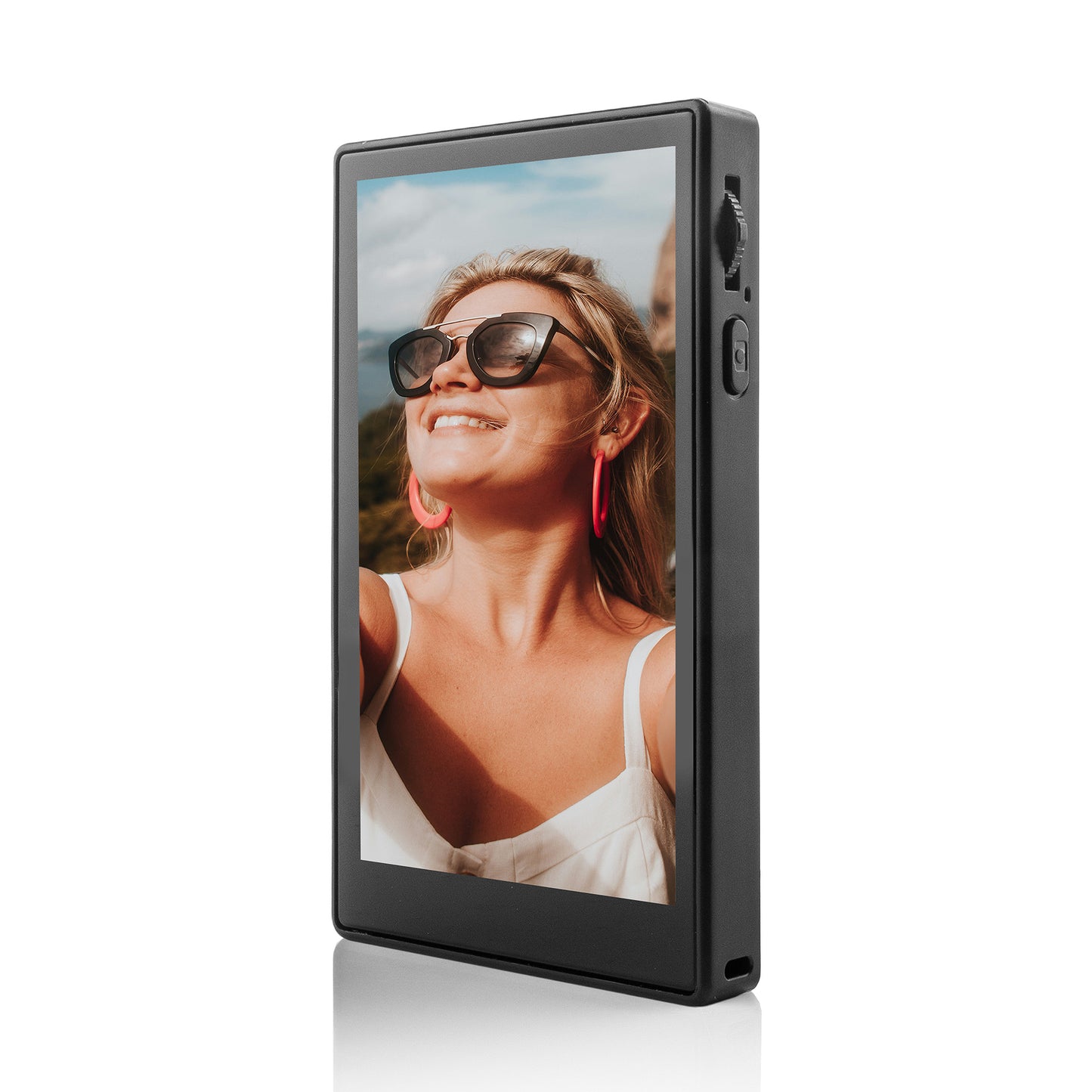 MOJOGEAR VS4 Touchscreen Selfie-Vlog-Monitor – Schwarz