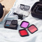 MOJOGEAR Duikfilters voor MOJOGEAR GoPro Hero 9,10,11,12 waterdichte behuizing - GoPro Onderwater-accessoires