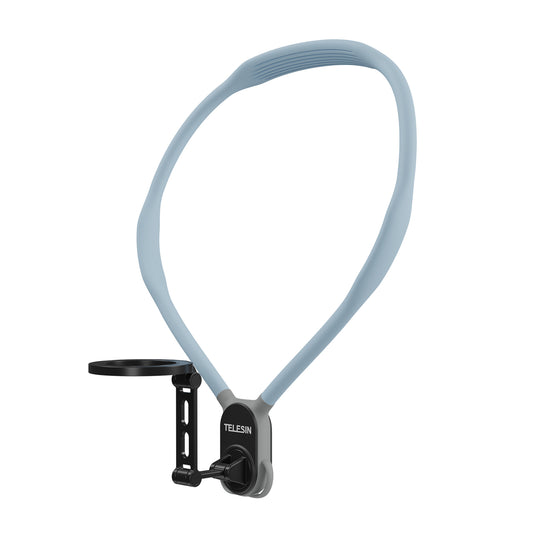 Telesin MagSafe Smartphone neck mount extra groot - Sky Blue - Telefoonhouders