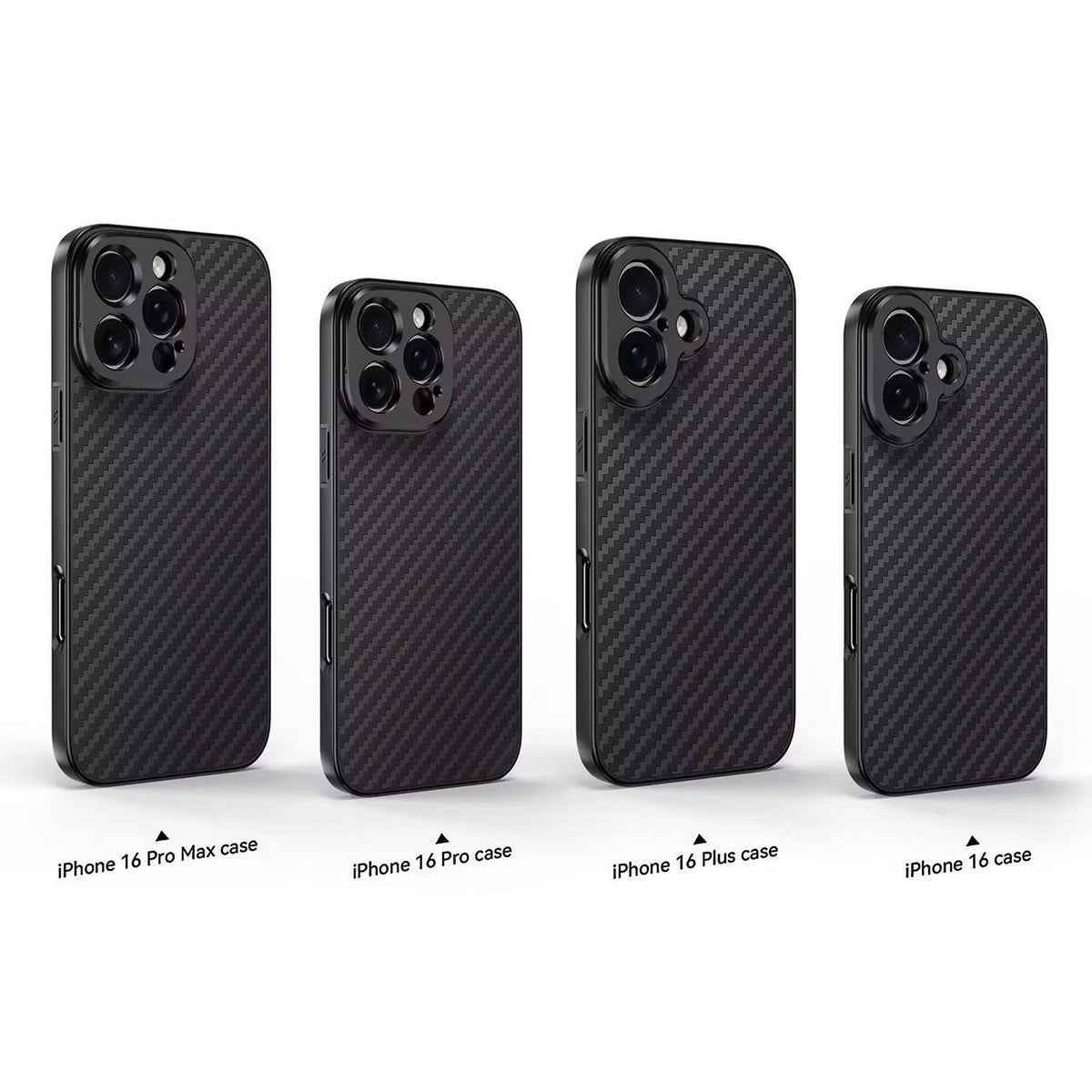 MOJOGEAR 17mm lens case voor iPhone 16 Pro Max - Carbon - Overige producten