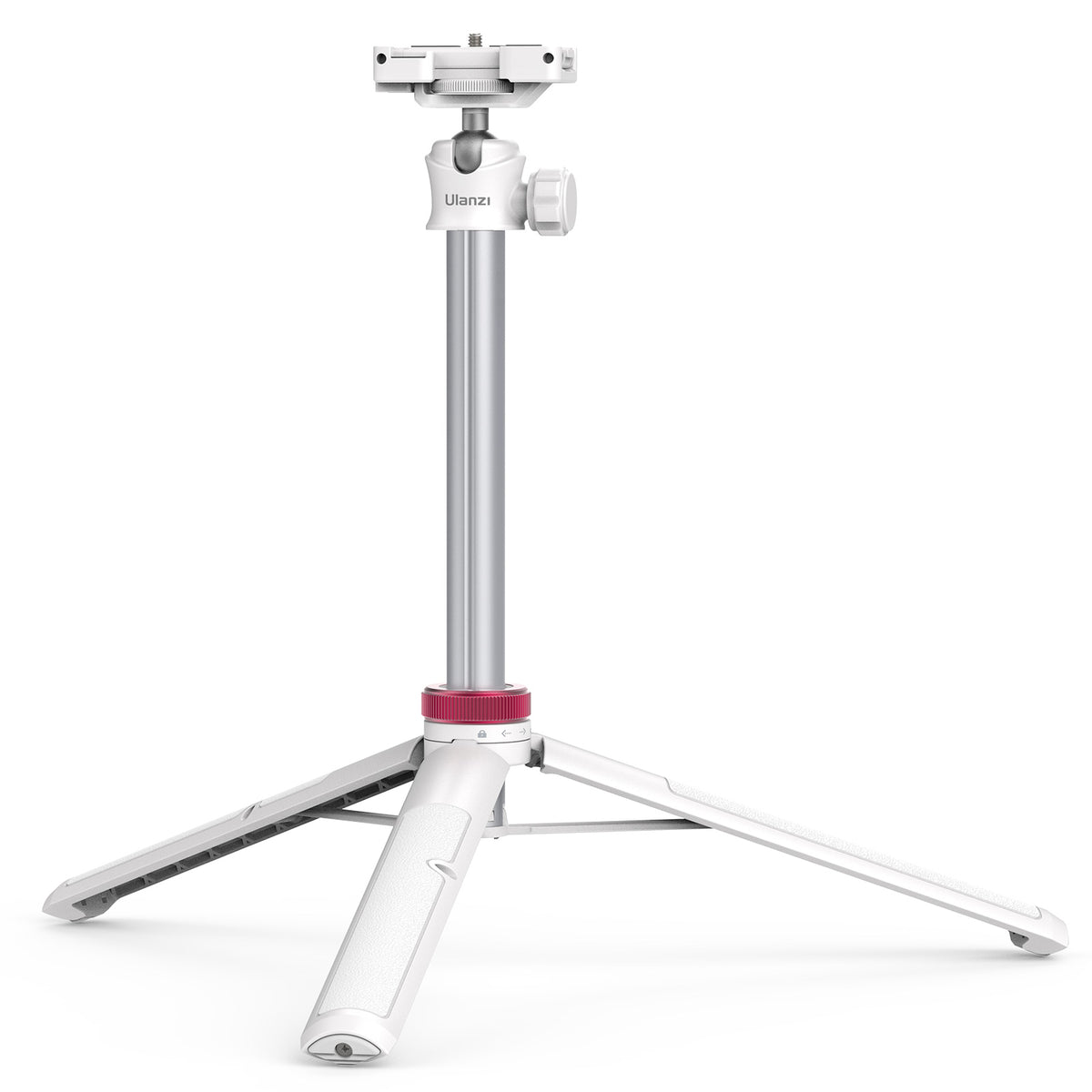 Ulanzi MT-44 Selfie-Stick-Stativ für Smartphone und Kamera – 146 cm – Weiß