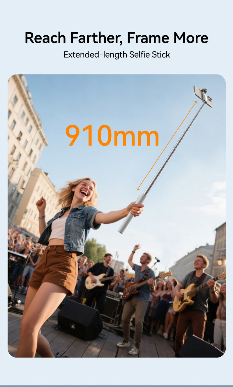 Telesin P1-TSS-001 Selfiestick Stativ - Weiß