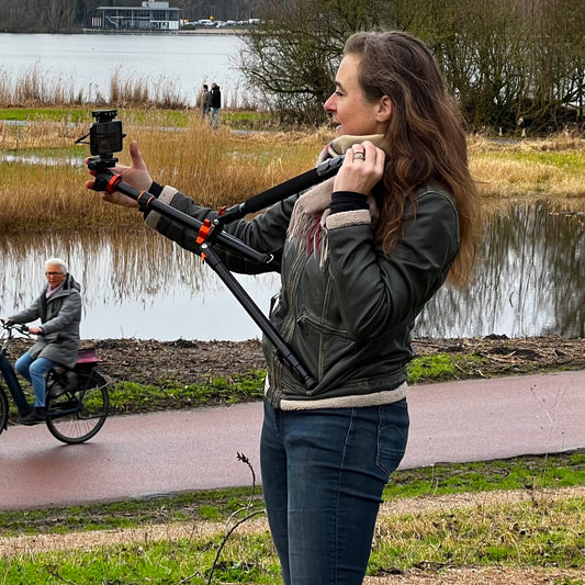 NewMediaBrains Statief + Telefoonhouder -