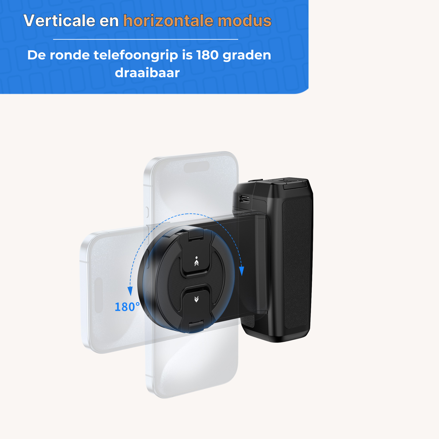 Ulanzi MA35 Magnetische Smartphone CapGrip - Handgrips