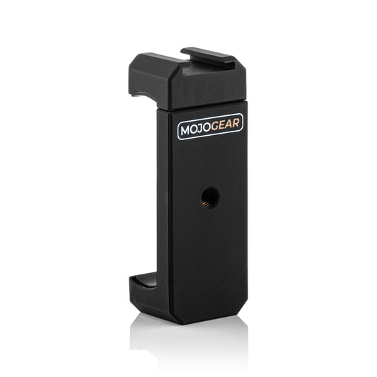 MOJOGEAR Premium telefoonhouder met cold shoe mount - Telefoonhouders