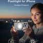 Telesin magnetische flitser & ringlamp voor smartphone met MagSafe - Wit - Ringlampen