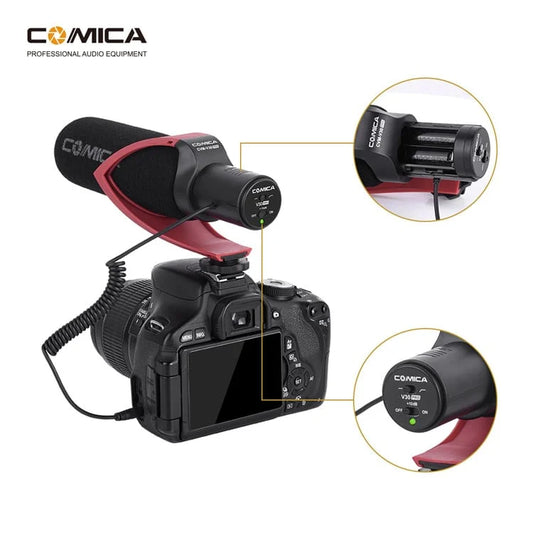Comica CVM-V30 PRO richtmicrofoon voor camera - Richtmicrofoons