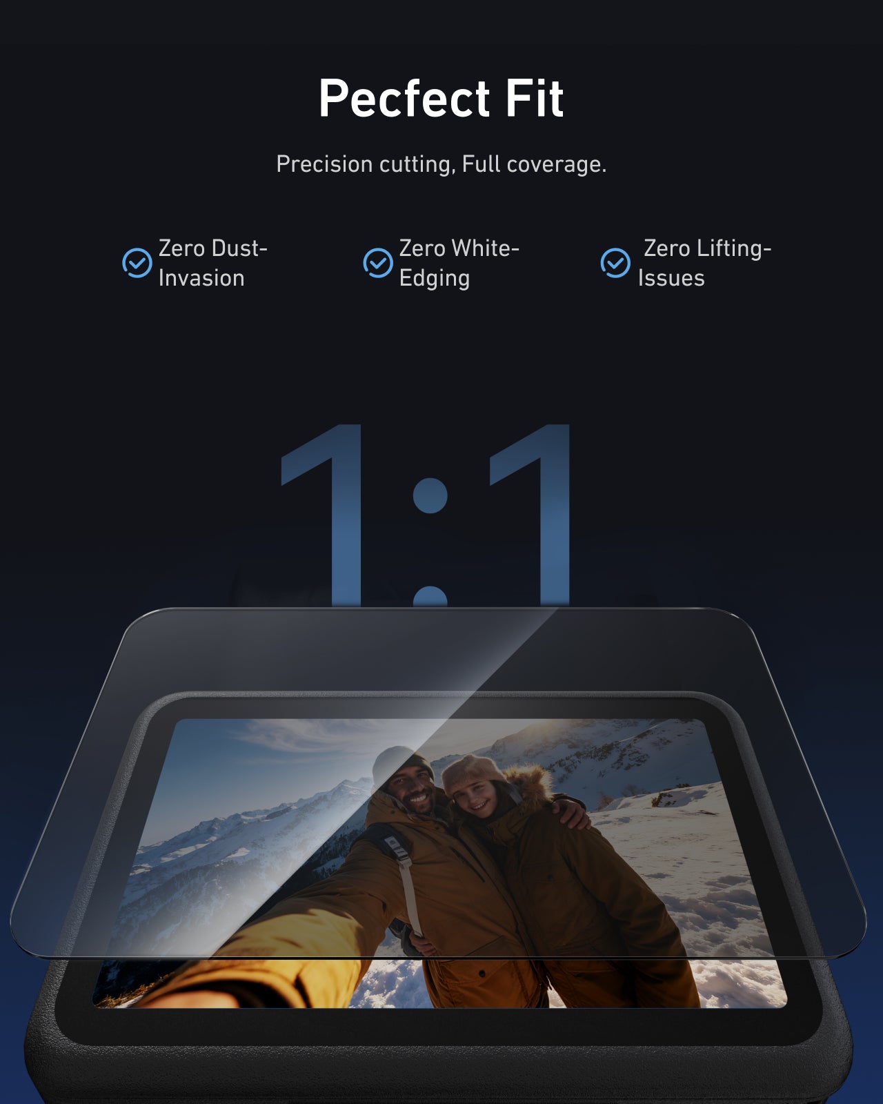 Telesin Displayschutzfolien-Set für DJI Osmo Action 6