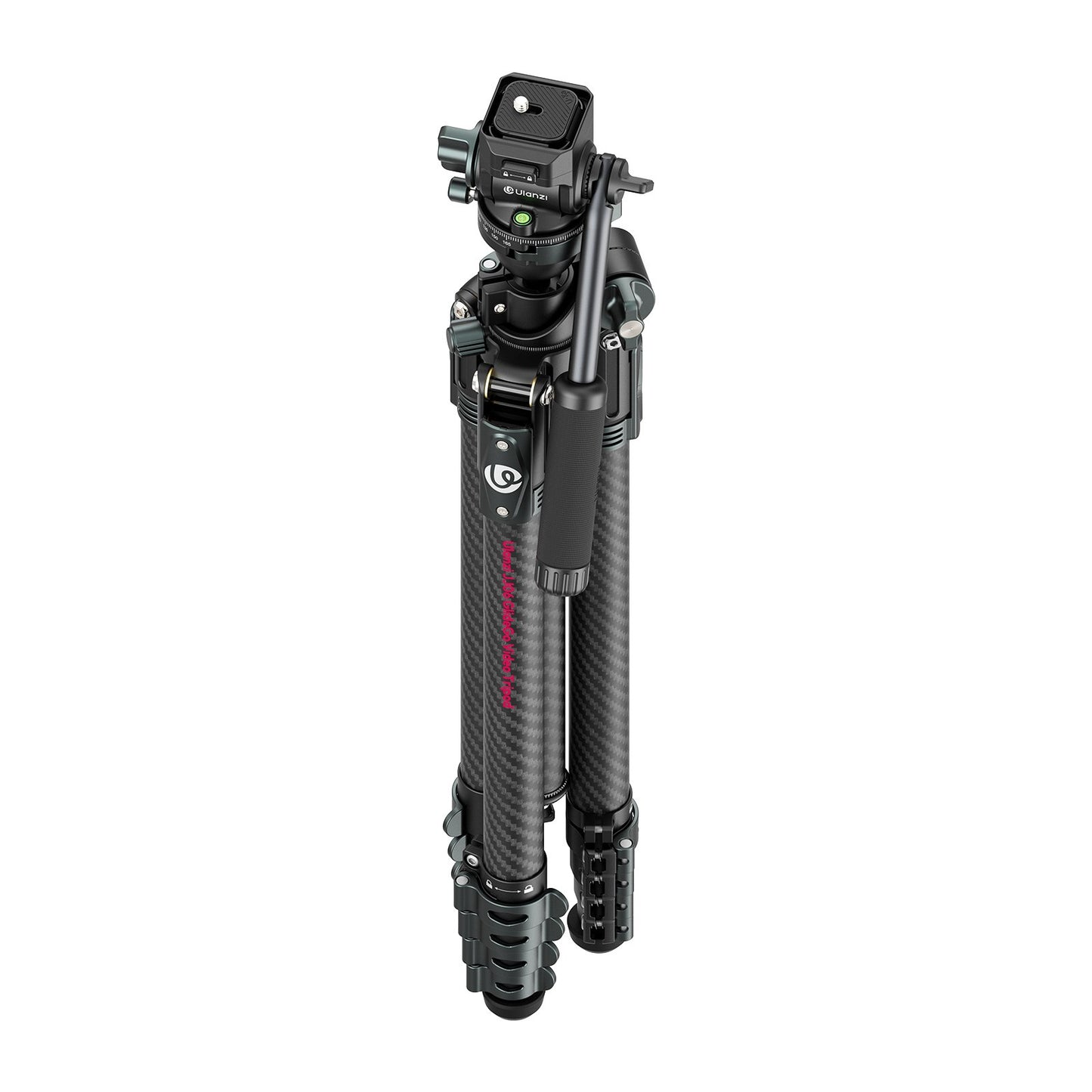 Ulanzi GlideGo JJ06 Video Tripod Carbon - Schwarz