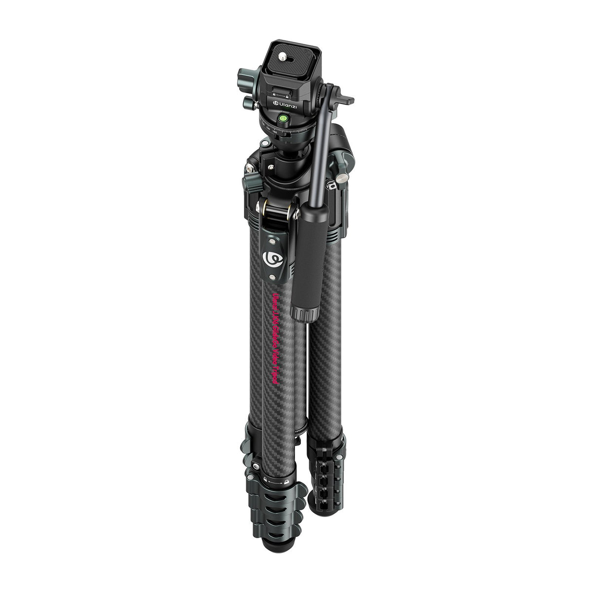 Ulanzi GlideGo JJ06 Video Tripod met kantelbare arm - Carbon - Grote statieven